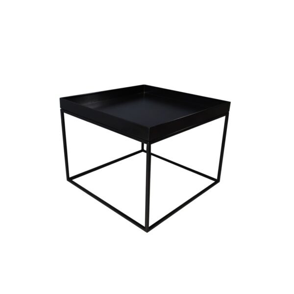 Mesa de Centro Cuadrada Negra