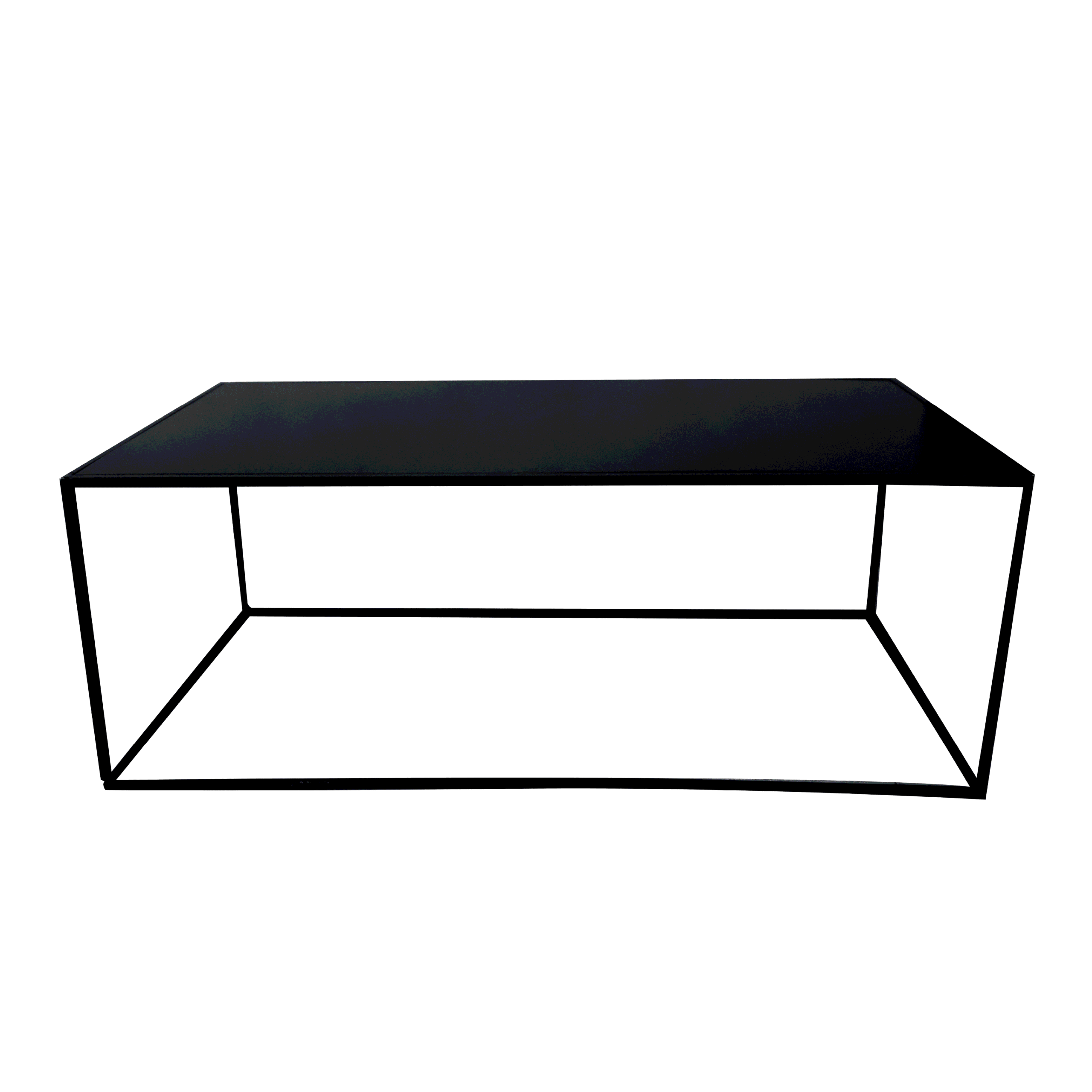 Mesa de centro negro Acero (1)