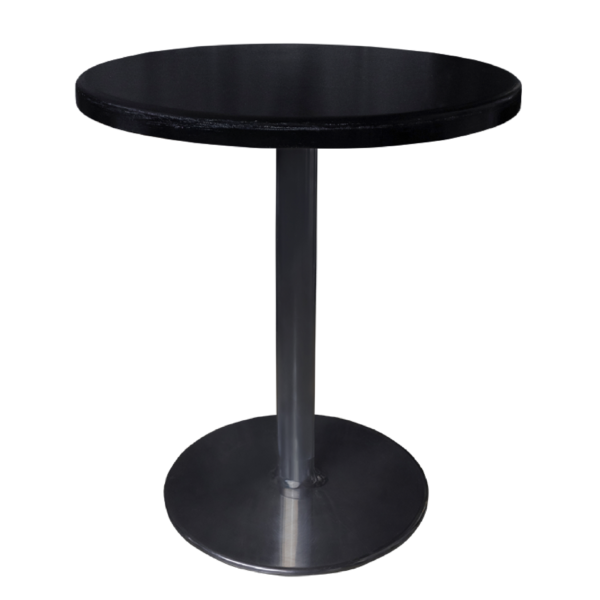 Mesa Tipo Bar Negra
